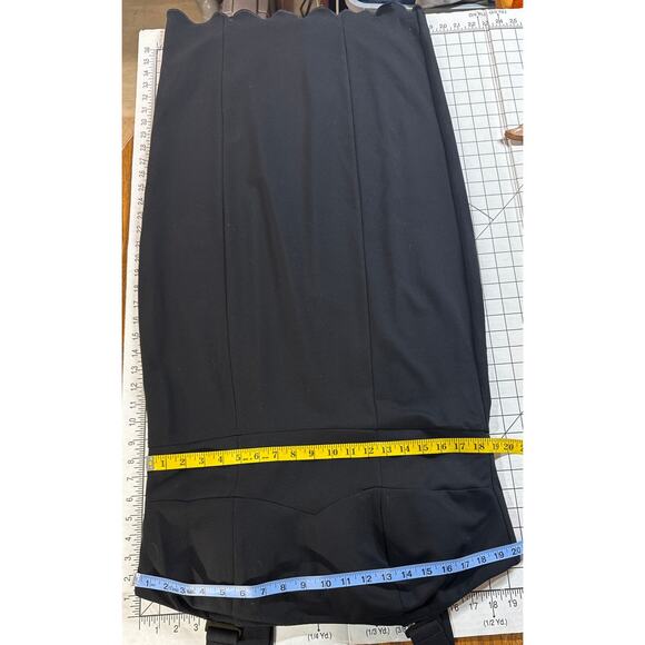 Melissa McCarthy Seven7 Black Convertible Sleeveless Fitted Dress Women 1X - Picture 7 of 8